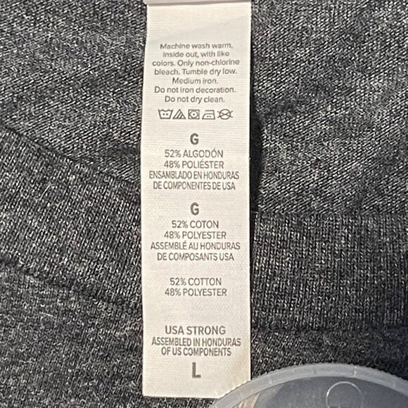 Bella Canvas Womens Large T Shirt Fireworks Flip Flops and Freedom Gray - Picture 4 of 7